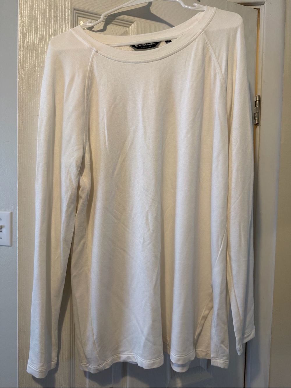 Soulgani Active Long sleeve white shirt